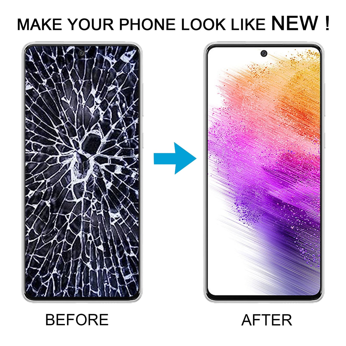 For-Samsung-Galaxy-A73-5G-SM-A736B-OLED-LCD-Screen-Digitizer-Full-Assembly-with-Frame(Black)