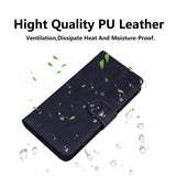 For-Samsung-Galaxy-Xcover7-Skin-Feel-Pure-Color-Flip-Leather-Phone-Case(Black)