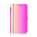 For-Samsung-Galaxy-M34-5G/F34-5G-Imitated-Mirror-Surface-Leather-Phone-Case(Gradient-Color)