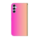 For-Samsung-Galaxy-M34-5G/F34-5G-Imitated-Mirror-Surface-Leather-Phone-Case(Gradient-Color)