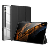 For-Samsung-Galaxy-Tab-S9-Ultra-DUX-DUCIS-TOBY-Series-Antiskid-Leather-Tablet-Case-with-Sleep-/-Wake-up-Function(Black)