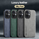 For-OPPO-Find-X8-Skin-Feel-Magnetic-Leather-Back-Phone-Case(Dark-Grey)