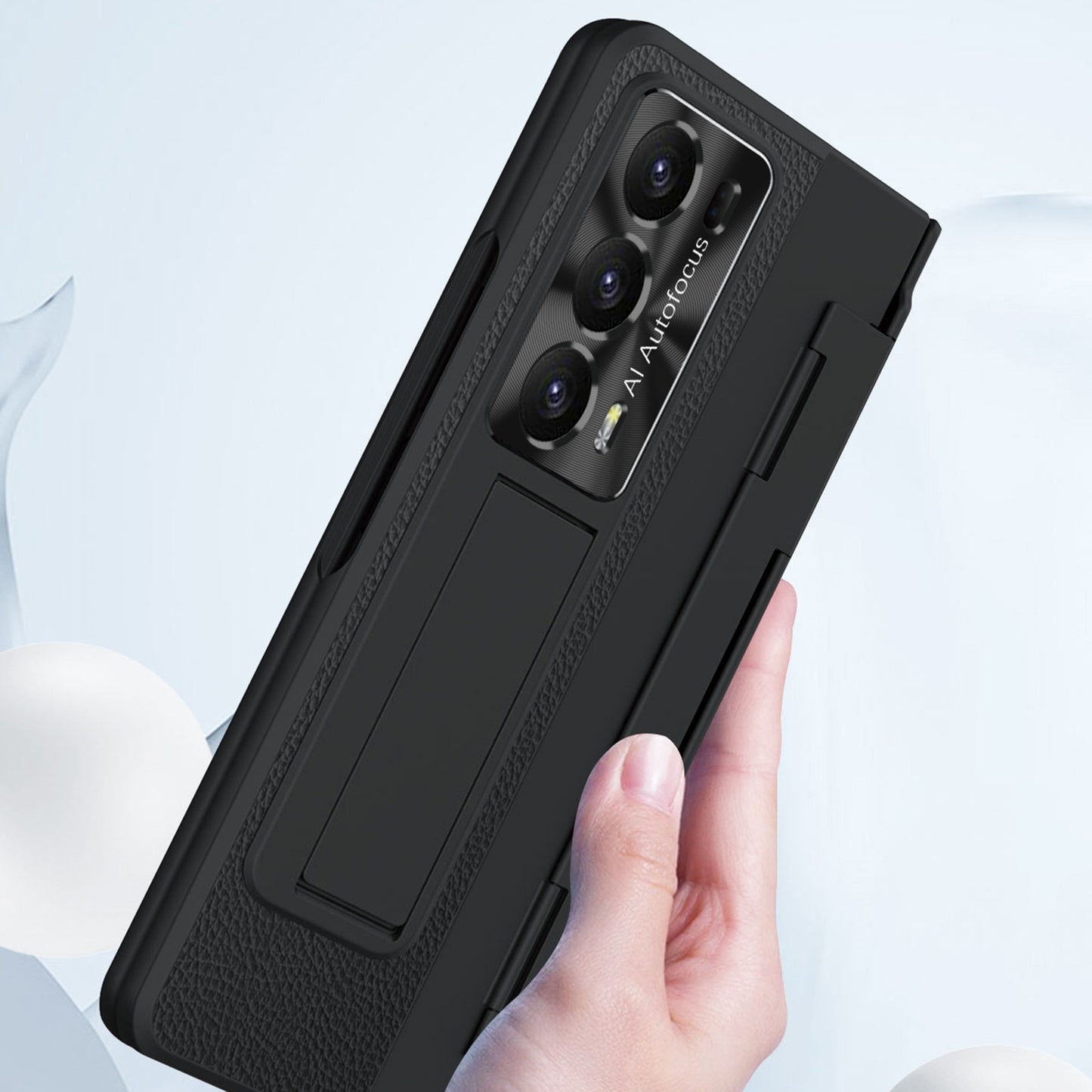 For-Honor-Magic-V2-Shield-Series-Integrated-Folding-Phone-Case(Black)
