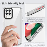 For-Samsung-Galaxy-A22-4G-Transparent-Acrylic-+-TPU-Shockproof-Phone-Case(Transparent)