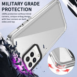 For-Samsung-Galaxy-A22-4G-Transparent-Acrylic-+-TPU-Shockproof-Phone-Case(Transparent)