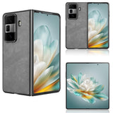 For-Honor-Magic-Vs3-Litchi-Texture-Back-Cover-Phone-Case(Grey)