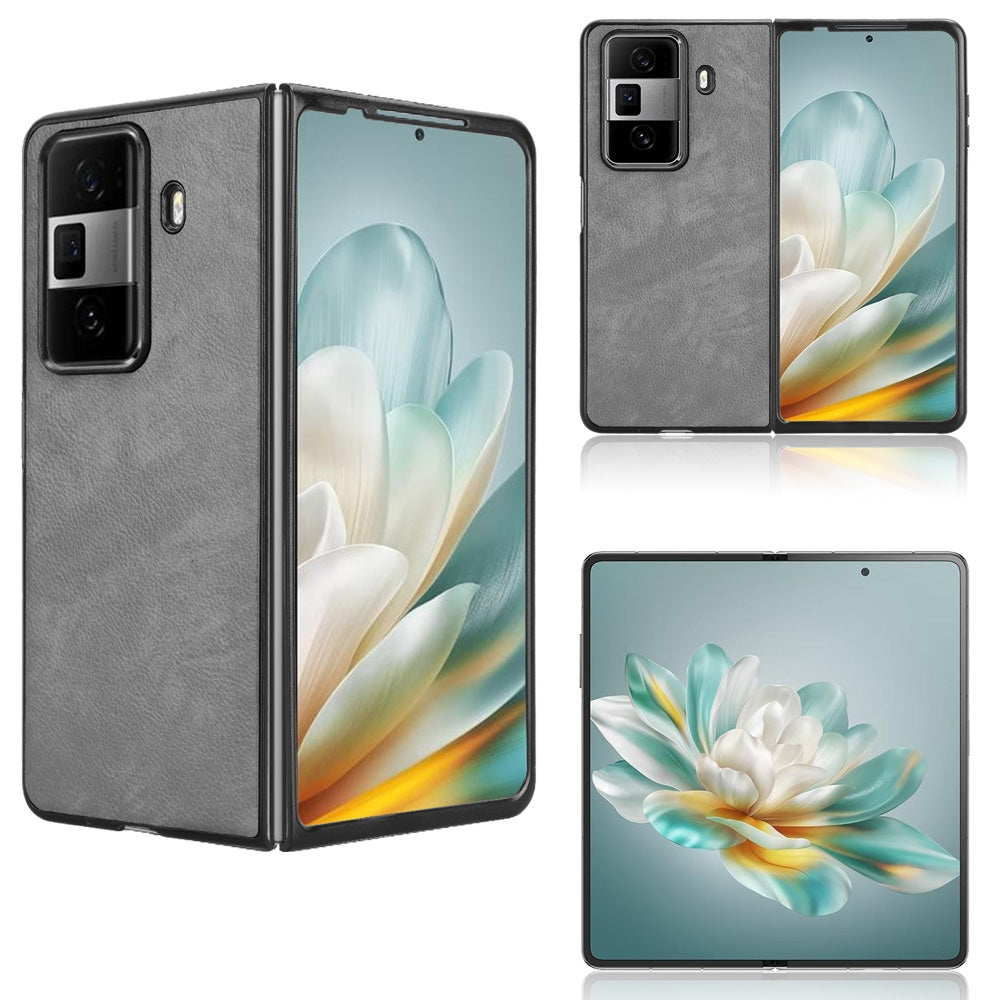 For-Honor-Magic-Vs3-Litchi-Texture-Back-Cover-Phone-Case(Grey)