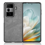 For-Honor-Magic-Vs3-Litchi-Texture-Back-Cover-Phone-Case(Grey)