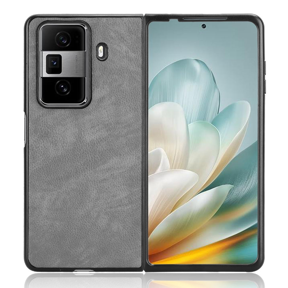 For-Honor-Magic-Vs3-Litchi-Texture-Back-Cover-Phone-Case(Grey)