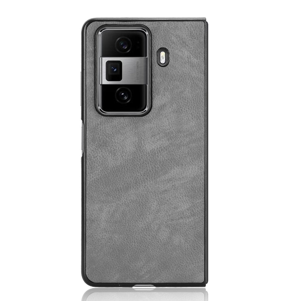 For-Honor-Magic-Vs3-Litchi-Texture-Back-Cover-Phone-Case(Grey)