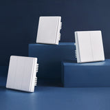 Original Xiaomi Youpin Aqara Smart Wall Switch D1, Zero FireWire Three Button Version