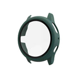 For-Samsung-Galaxy-Watch-Active-2-40mm-PC-Protective-Case-with-Tempered-Glass-Film(Cyan)