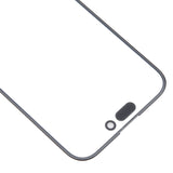For iPhone 16 Plus Front Screen Outer Glass Lens with OCA Optically Clear Adhesive