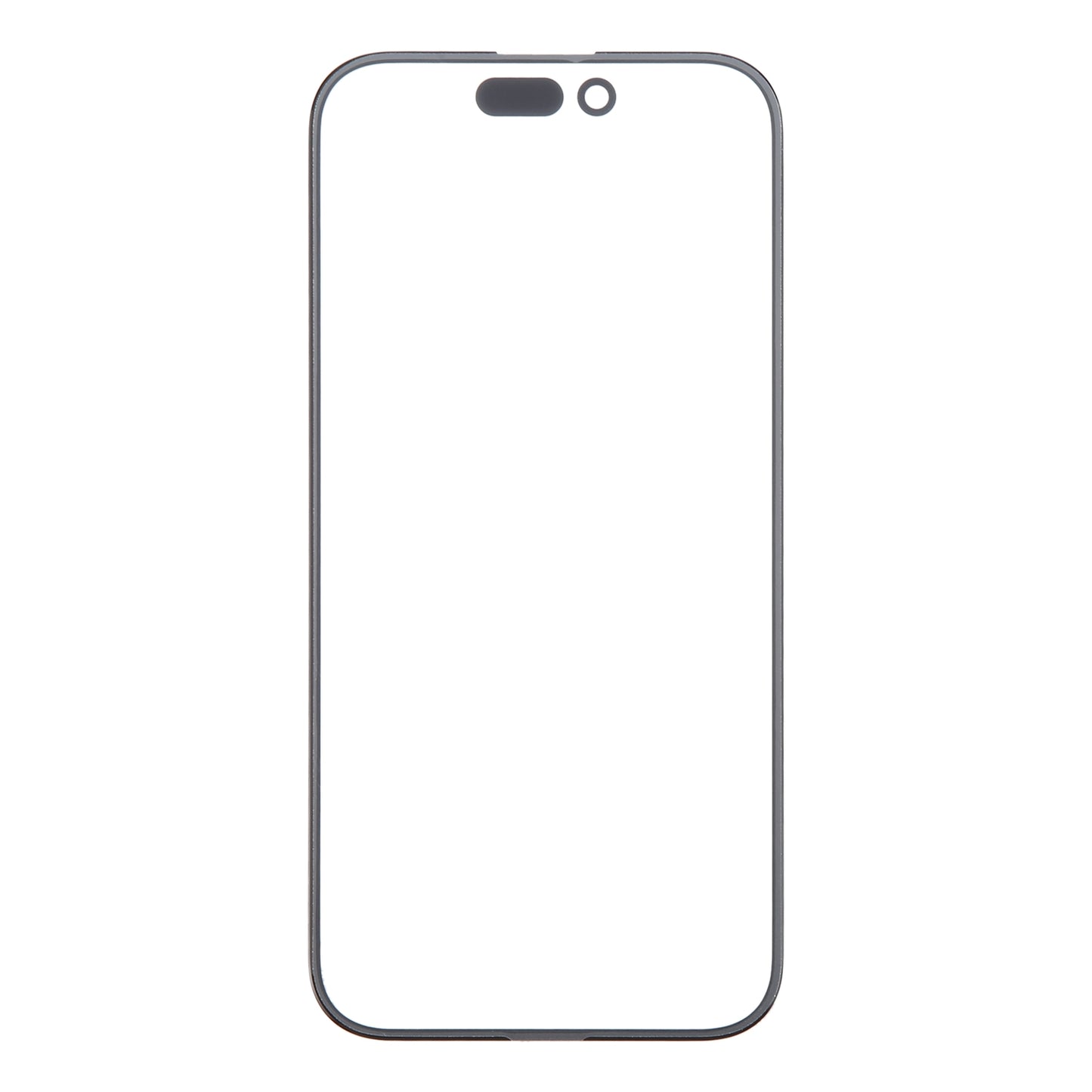 For iPhone 16 Front Screen Outer Glass Lens with OCA Optically Clear Adhesive