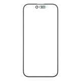 For iPhone 16 Front Screen Outer Glass Lens with OCA Optically Clear Adhesive