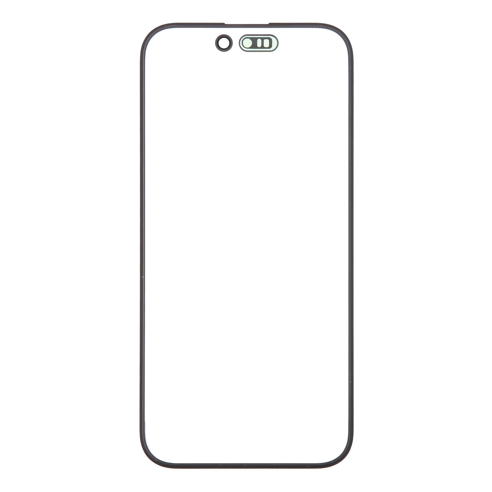 For iPhone 16 Front Screen Outer Glass Lens with OCA Optically Clear Adhesive