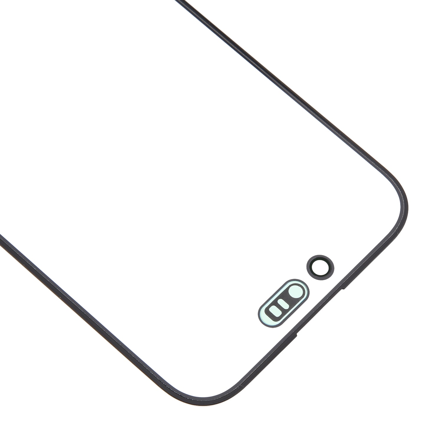 For iPhone 16 Front Screen Outer Glass Lens with OCA Optically Clear Adhesive