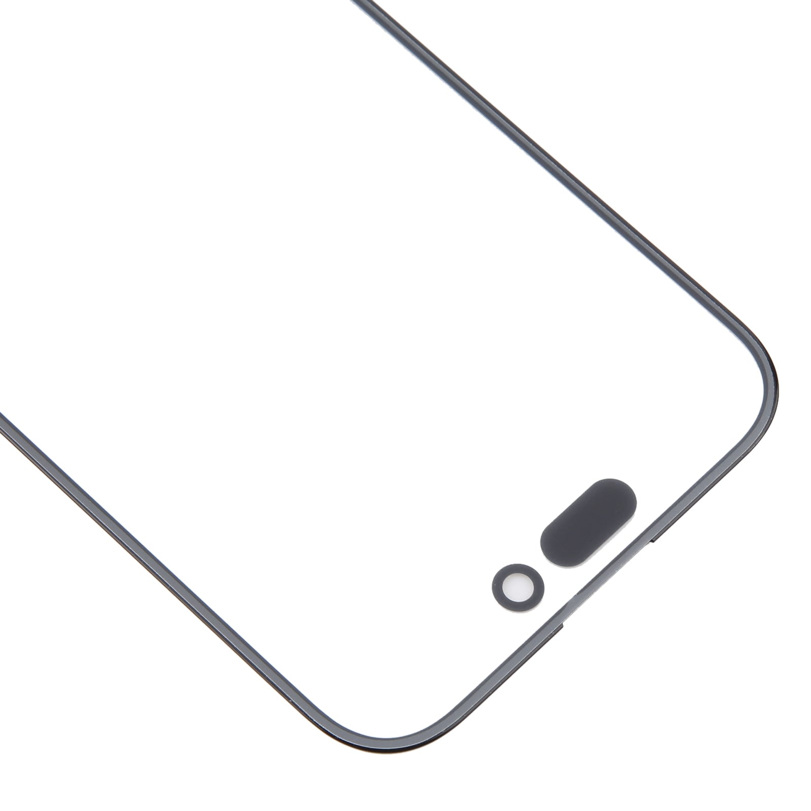 For iPhone 16 Front Screen Outer Glass Lens with OCA Optically Clear Adhesive