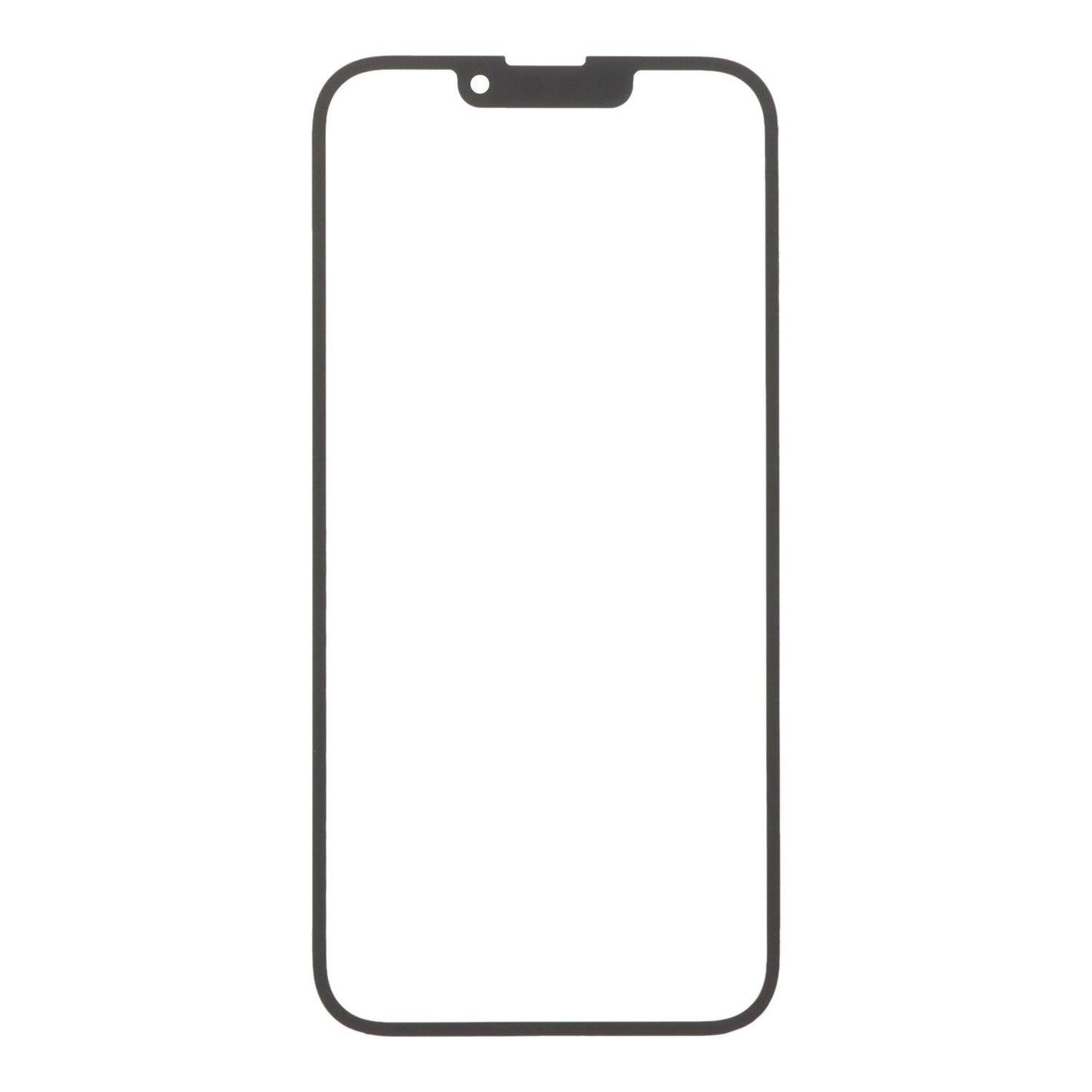 For iPhone 16e Front Screen Outer Glass Lens with OCA Optically Clear Adhesive
