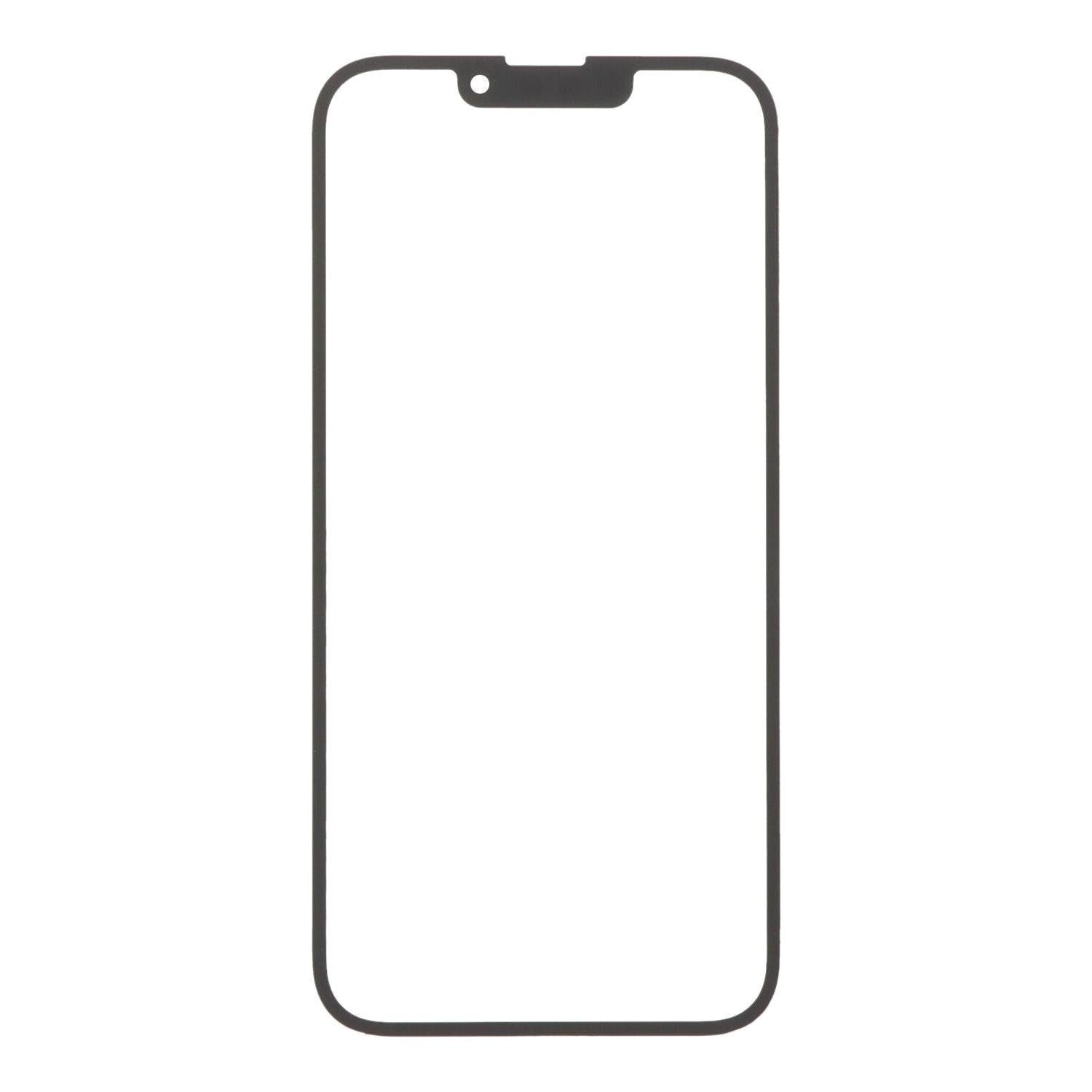 For iPhone 16e Front Screen Outer Glass Lens with OCA Optically Clear Adhesive