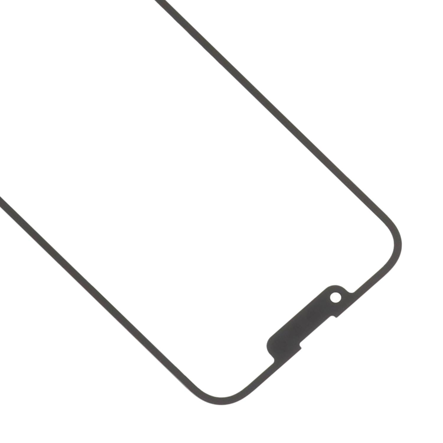 For iPhone 16e Front Screen Outer Glass Lens with OCA Optically Clear Adhesive