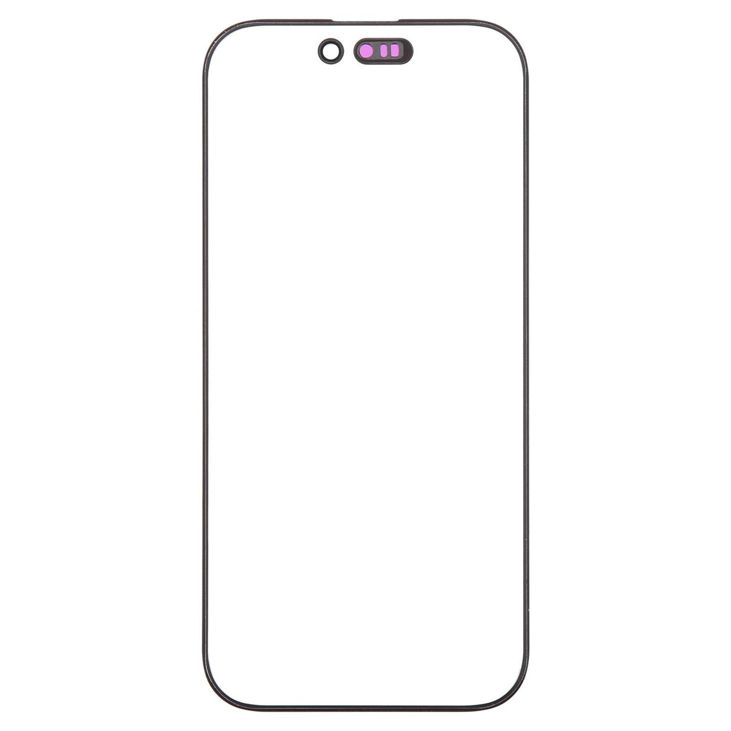 For iPhone 17 Front Screen Outer Glass Lens with OCA Optically Clear Adhesive