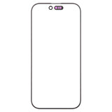For iPhone 17 Front Screen Outer Glass Lens with OCA Optically Clear Adhesive