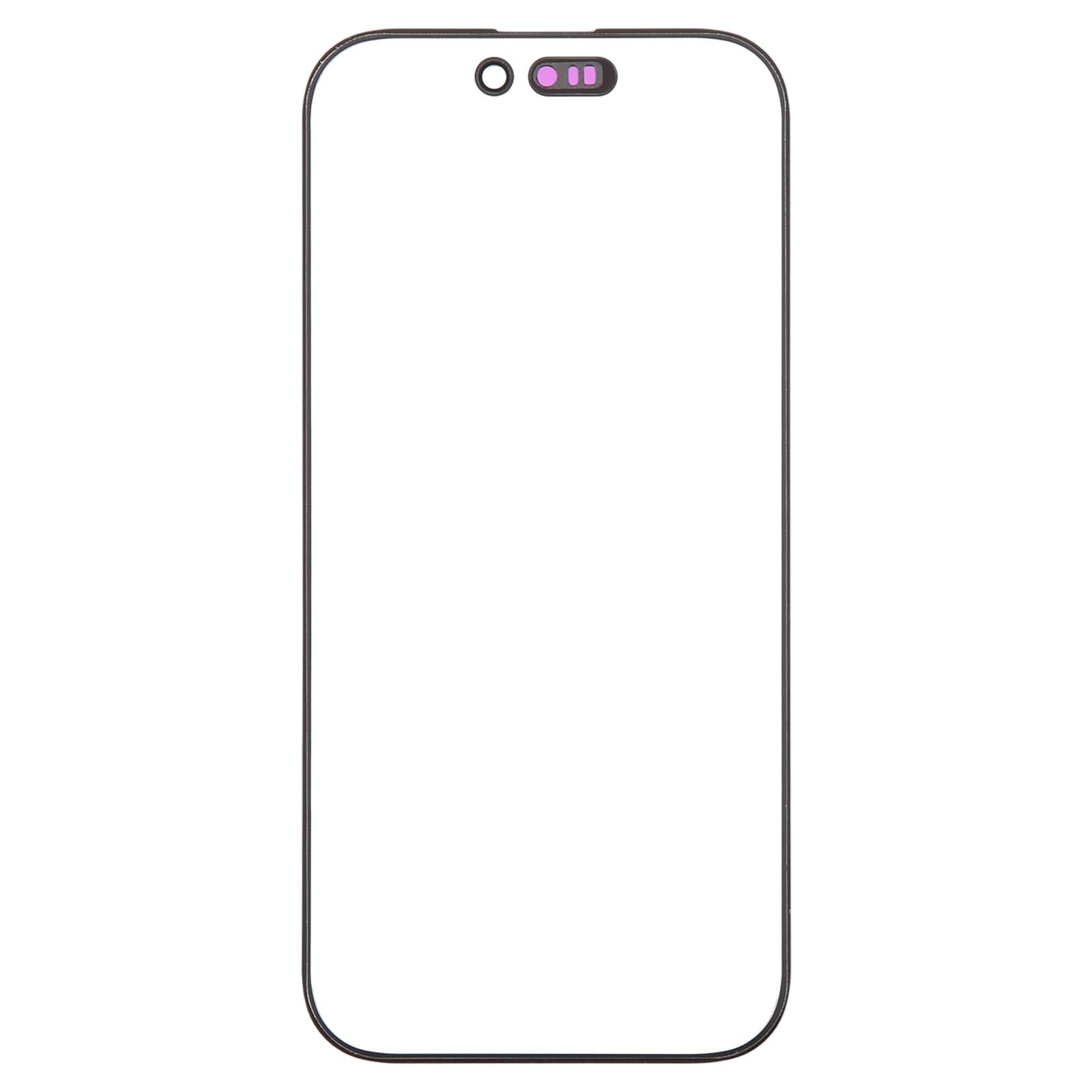 For iPhone 17 Front Screen Outer Glass Lens with OCA Optically Clear Adhesive