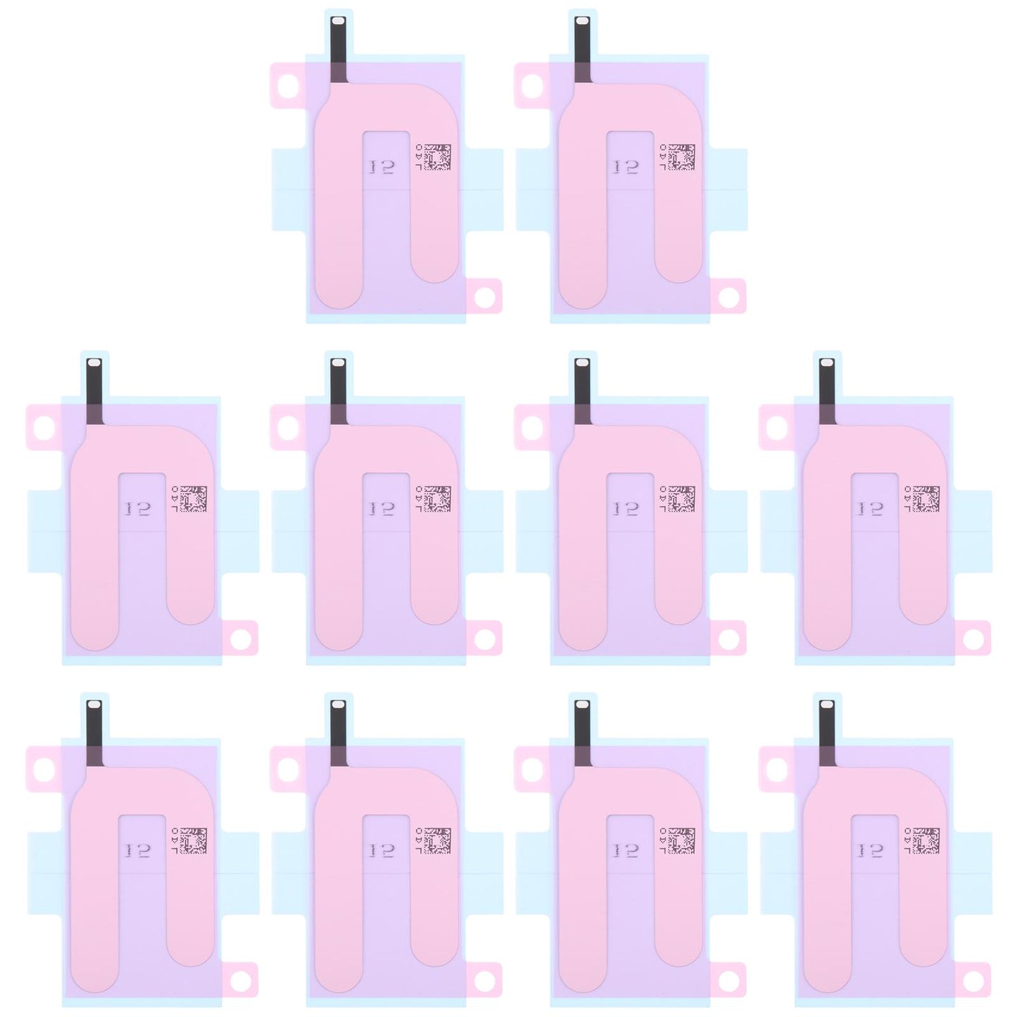 For iPhone 17 10pcs Battery Adhesive Tape Stickers