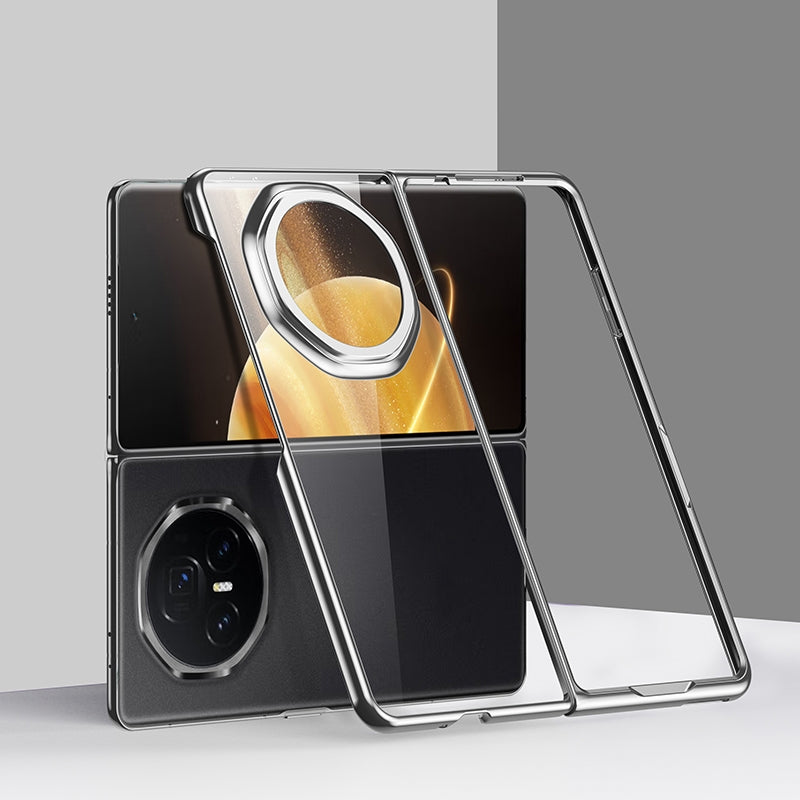 For-Honor-Magic-V3-6D-Electroplating-PC-Shockproof-Phone-Case(Silver)