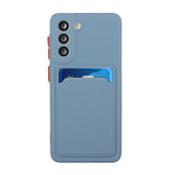 For-Samsung-Galaxy-S24-5G-/-S25-5G-Card-Slot-Design-Shockproof-TPU-Phone-Case(Grey)