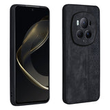 For-Honor-Magic6-Pro-AZNS-3D-Embossed-Skin-Feel-Phone-Case(Black)