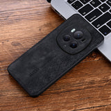 For-Honor-Magic6-Pro-AZNS-3D-Embossed-Skin-Feel-Phone-Case(Black)