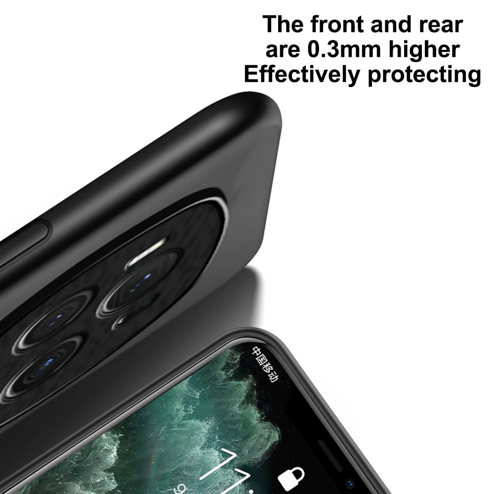For-Honor-Magic6-Pro-Classic-Tilt-Strip-Grain-Magnetic-PC-Hybrid-TPU-Phone-Case(Red)