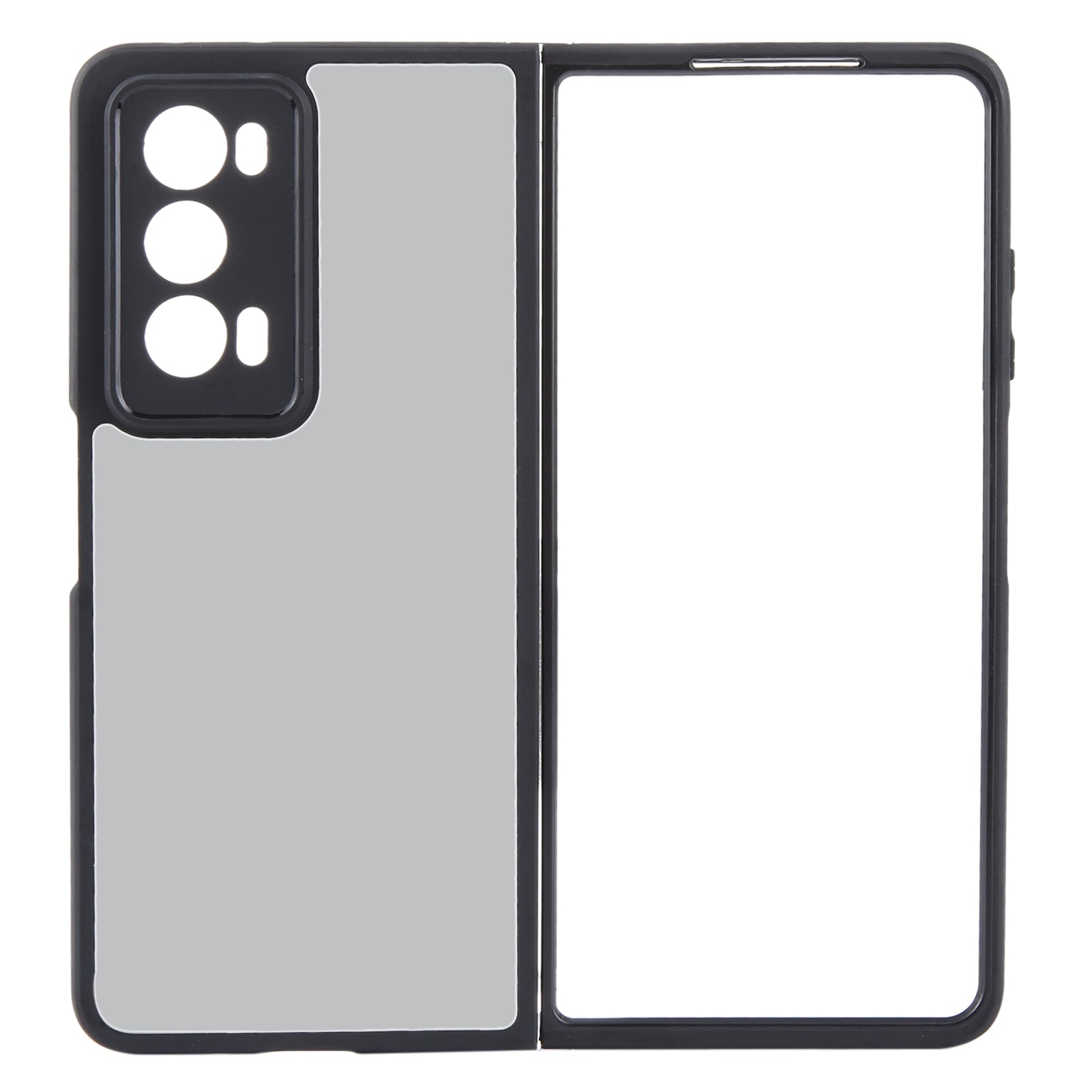 For-Honor-Magic-V2-Matte-Black-TPU-+-PC-Phone-Case