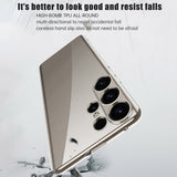 For-Samsung-Galaxy-S24-5G-SULADA-Electroplating-Frosted-TPU-Phone-Case(Grey)