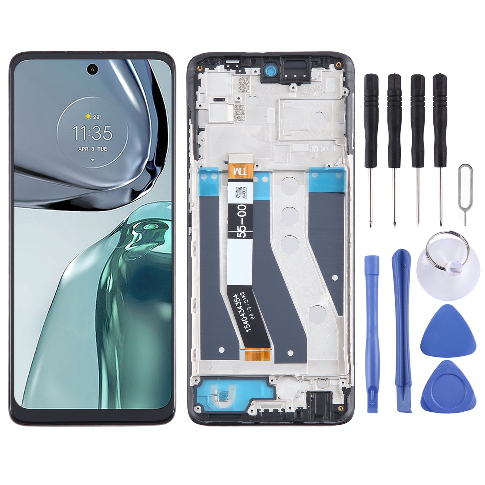 For-Motorola-Moto-G62-5G-OEM-LCD-Screen-Digitizer-Full-Assembly-with-Frame