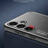 For-Samsung-Galaxy-S24+-5G-Frosted-Metal-Phone-Case(Silver)