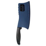 For-Samsung-Galaxy-S24-5G-Simulated-Kitchen-Knife-TPU-+-PC-Phone-Case(Blue)