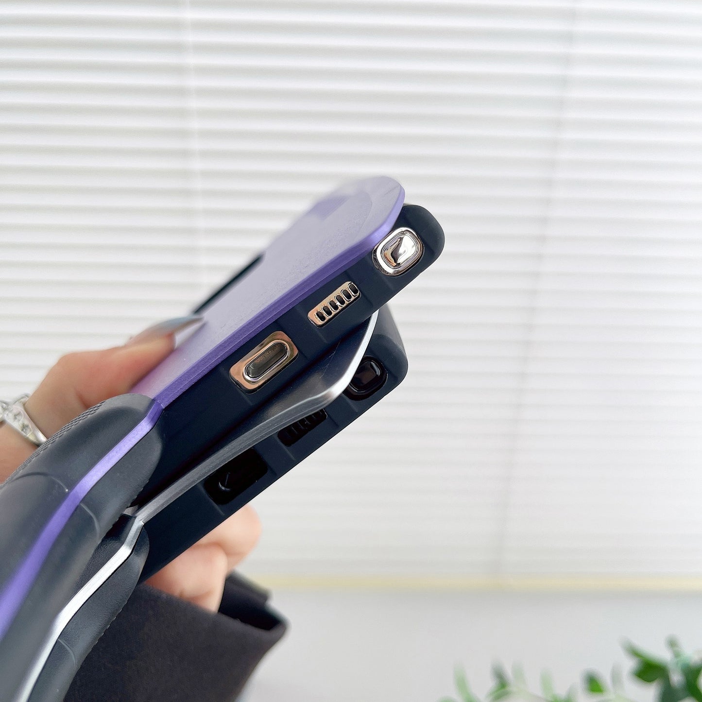 For-Samsung-Galaxy-S24-5G-Simulated-Kitchen-Knife-TPU-+-PC-Phone-Case(Blue)