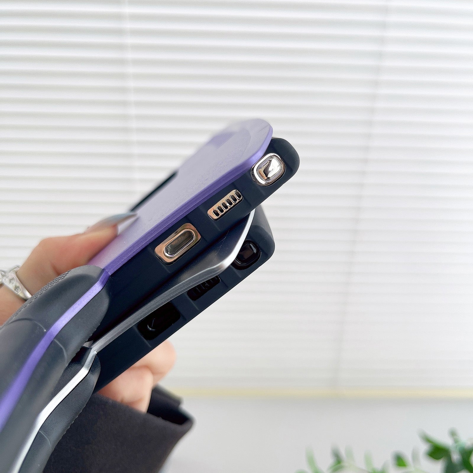 For-Samsung-Galaxy-S24-5G-Simulated-Kitchen-Knife-TPU-+-PC-Phone-Case(Blue)