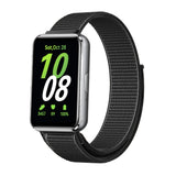 For-Samsung-Galaxy-Fit-3-Woven-Nylon-Loop-Watch-Band(Black)