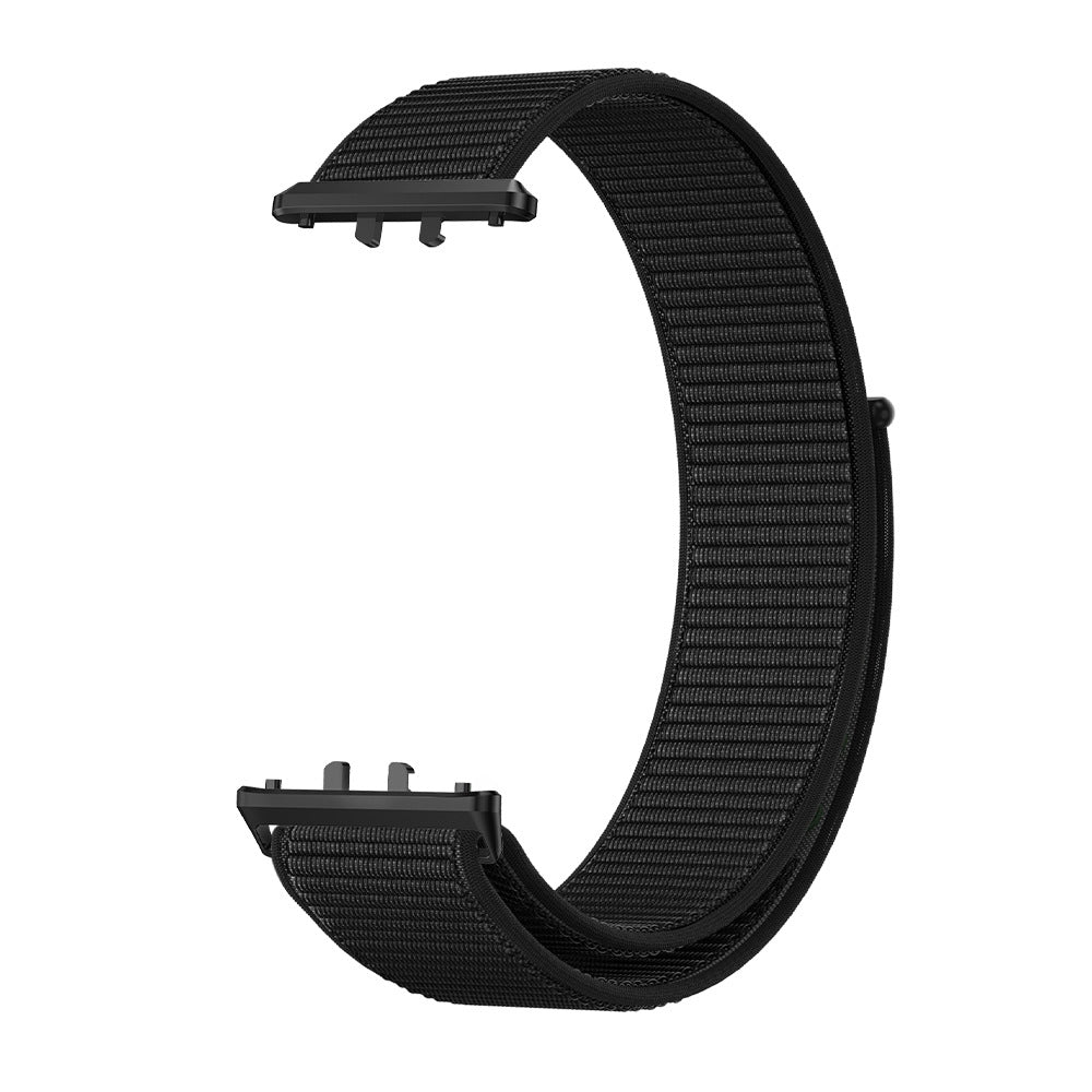 For-Samsung-Galaxy-Fit-3-Woven-Nylon-Loop-Watch-Band(Black)