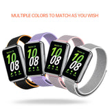 For-Samsung-Galaxy-Fit-3-Woven-Nylon-Loop-Watch-Band(Black)