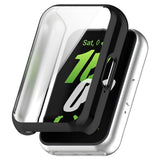 For-Samsung-Galaxy-Fit-3-Full-Coverage-TPU-Electroplated-Watch-Protective-Case(Black)