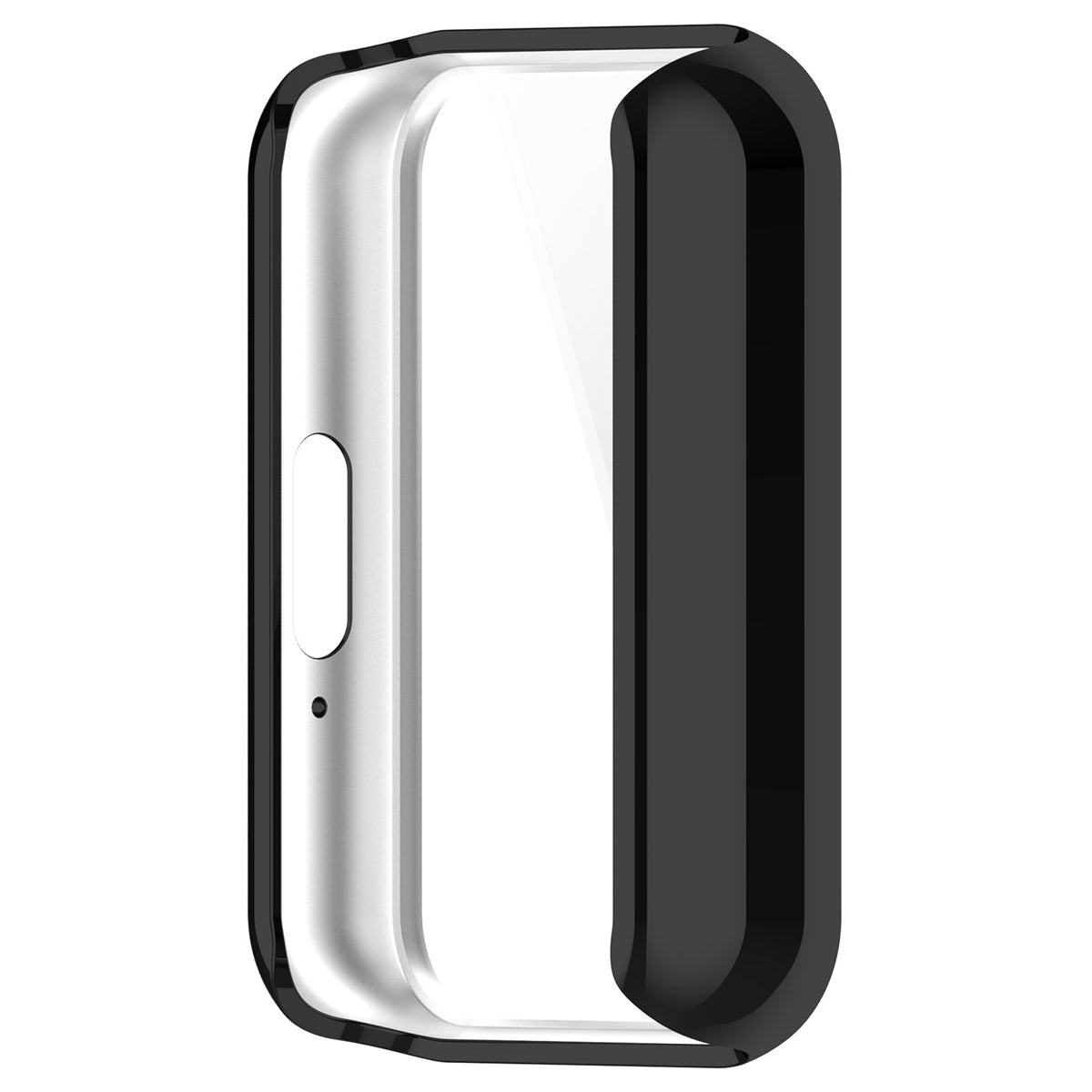 For-Samsung-Galaxy-Fit-3-Full-Coverage-TPU-Electroplated-Watch-Protective-Case(Black)