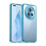 For-Honor-Magic5-Pro-Colorful-Series-Acrylic-Hybrid-TPU-Phone-Case(Transparent-Blue)