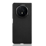 For-Honor-Magic-V3-PU-Leather-PC-Phone-Case(Black)