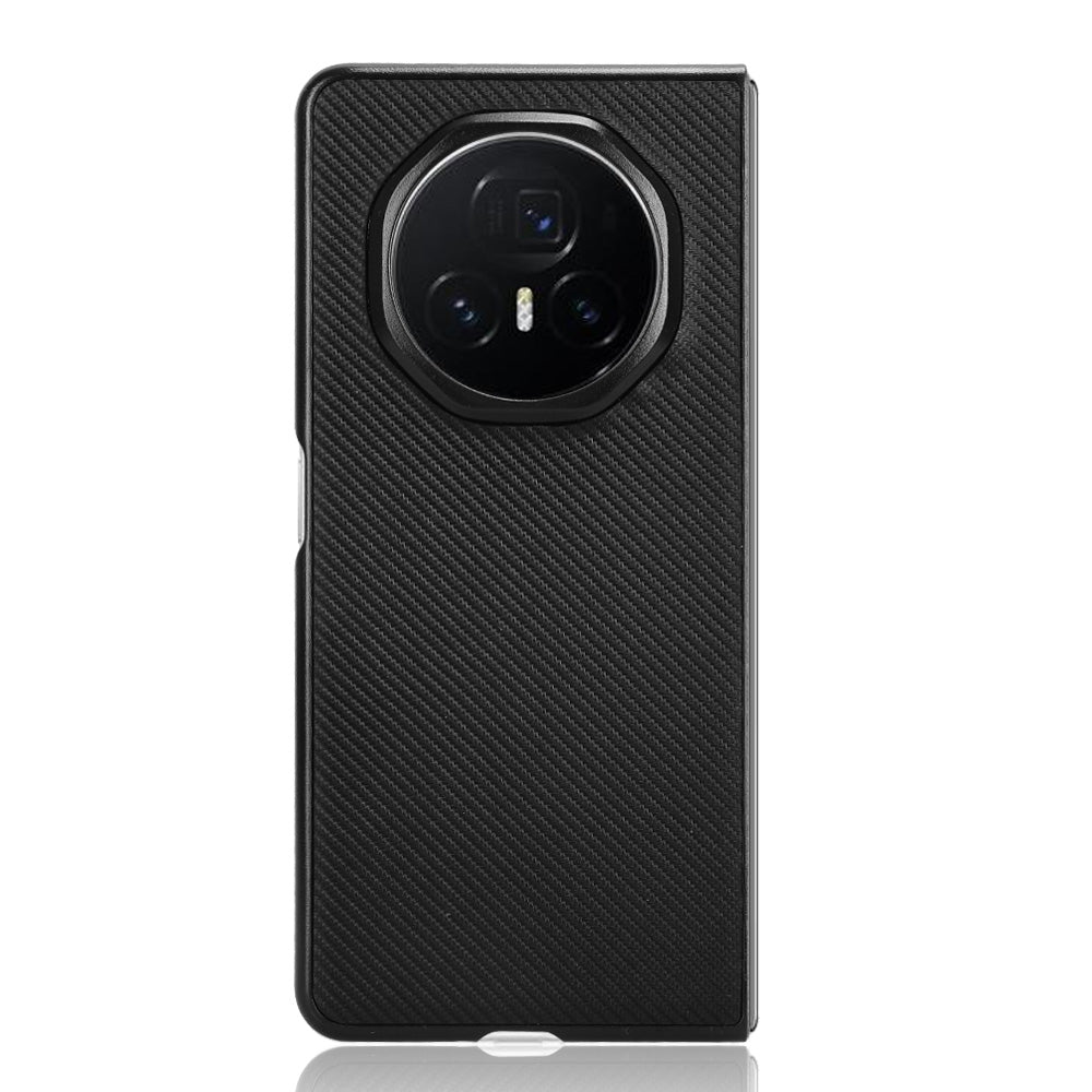 For-Honor-Magic-V3-PU-Leather-PC-Phone-Case(Black)