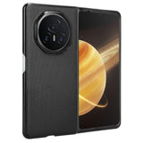 For-Honor-Magic-V3-PU-Leather-PC-Phone-Case(Black)